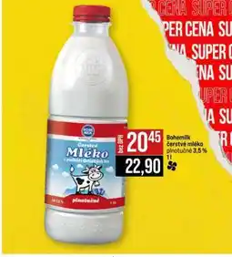 Jip Bohemilk čerstvé mléko plnotučné 3,5 % nabídka