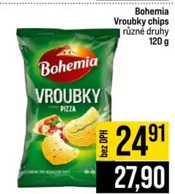 Jip Bohemia Vroubky, Chips nabídka