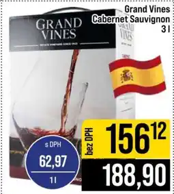 Jip Grand Vines Cabernet Sauvignon nabídka