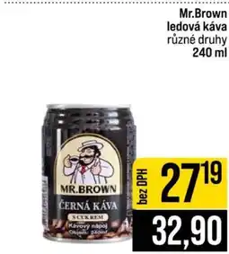 Jip Mr. Brown ledová káva nabídka