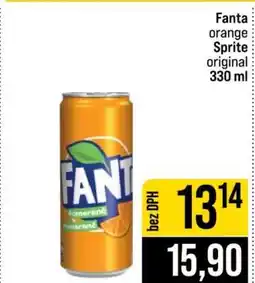 Jip Fanta orange Sprite original nabídka