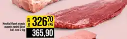Jip Hovězí flank steak pupek zadní část bal. cca 2 kg nabídka