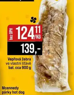 Jip Vepřová žebra ve vlastní šťávě nabídka