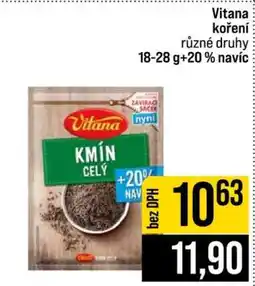 Jip Vitana koření nabídka