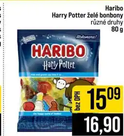 Jip Haribo Harry Potter želé bonbony nabídka