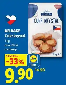 Lidl BELBAKE Cukr krystal nabídka