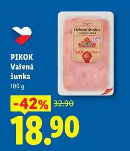 Lidl PIKOK Vařená šunka nabídka