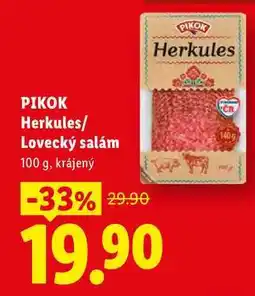 Lidl PIKOK Herkules PIKOK Herkules/Lovecký salám nabídka