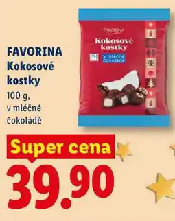 Lidl FAVORINA Kokosové kostky nabídka