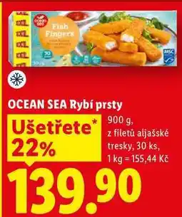 Lidl OCEAN SEA Rybí prsty, 900g, 30 ks nabídka