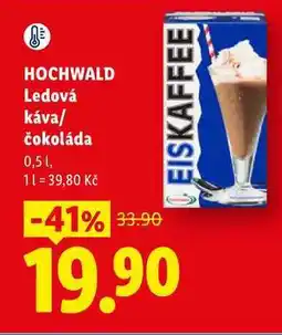 Lidl HOCHWALD Ledová káva/ čokoláda, 0,5 1 nabídka