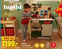 Lidl LUPILU Dřevěný ponk nabídka