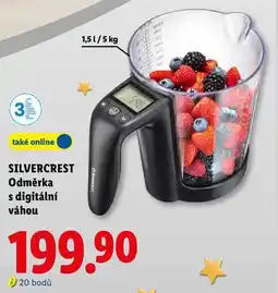 Lidl SILVERCREST Odměrka s digitální váhou nabídka
