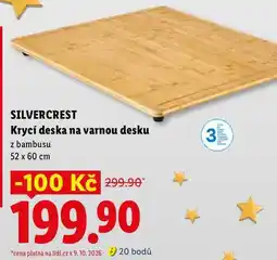 Lidl SILVERCREST Krycí deska na varnou desku nabídka