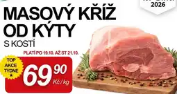 ZEMAN MASOVÝ KŘÍŽ OD KYTY S KOSTÍ nabídka