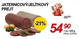 ZEMAN JATERNICOVÝ/JELÍTKOVÝ PREJT nabídka