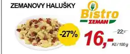 ZEMAN ZEMANOVY HALUŠKY nabídka