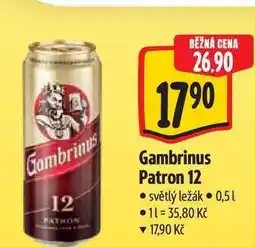 Albert Gambrinus Patron 12 nabídka