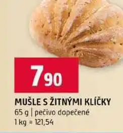Terno MUŠLE S ŽITNÝMI KLÍČKY 65 g pečivo dopečené nabídka