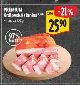 Albert PREMIUM Královská slanina nabídka