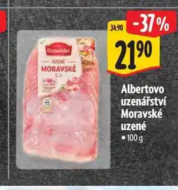 Albert Albertovo uzenářství Moravské uzené nabídka