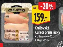 Albert Královské Kuřecí prsní řízky nabídka