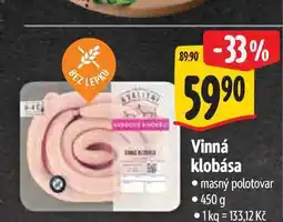 Albert Vinná klobása nabídka