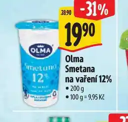 Albert Olma Smetana na vaření 12% nabídka