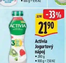 Albert Activia jogurtový nápoj, různé příchutě nabídka