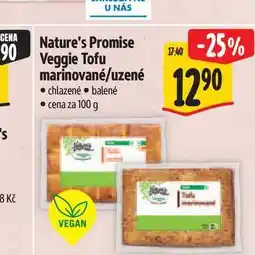 Albert Nature's Promise Veggie Tofu marinované/uzené nabídka