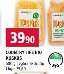 Terno COUNTRY LIFE BIO KUSKUS 500 g vybrané druhy nabídka