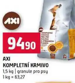 Terno AXI KOMPLETNÍ KRMIVO 1,5 kg granule pro psy nabídka