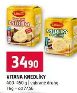 Terno VITANA KNEDLÍKY 400-450 g vybrané druhy nabídka