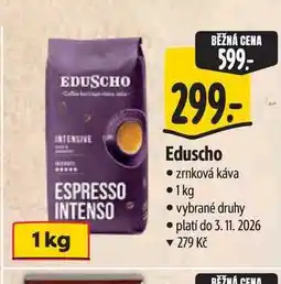 Albert Eduscho zrnková káva nabídka