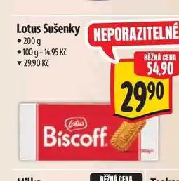 Albert Lotus Sušenky nabídka