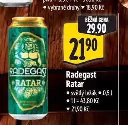 Albert Radegast Ratar nabídka