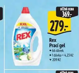 Albert Rex Prací gel 66 dávek nabídka