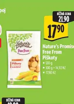 Albert Nature's Promise Free From Piškoty nabídka
