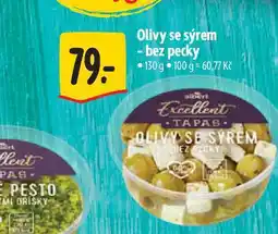 Albert Olivy se sýrem - bez pecky nabídka