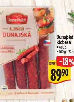 Albert Dunajská klobása nabídka