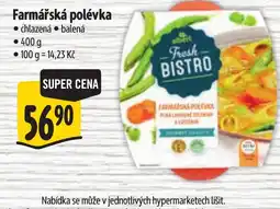 Albert Albert fresh bistro farmářská polévka nabídka