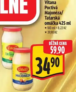 Albert Vitana poctivá majonéza/tatarská omáčka nabídka