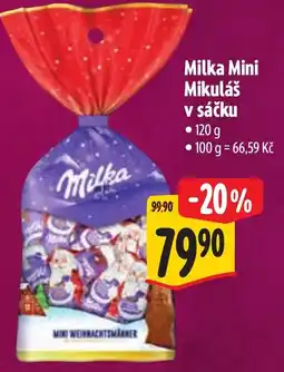 Albert Milka Mini Mikuláš nabídka