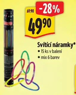Albert Svítící náramky nabídka
