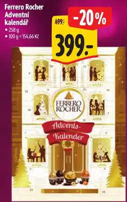 Albert Ferrero Rocher adventní kalendář nabídka