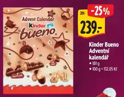 Albert Kinder bueno Adventní kalendář nabídka