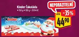 Albert Kinder Čokoláda nabídka