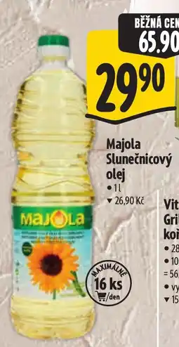 Albert Majola slunečnicový olej nabídka