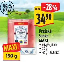 Albert Pražská šunka MAXI nabídka