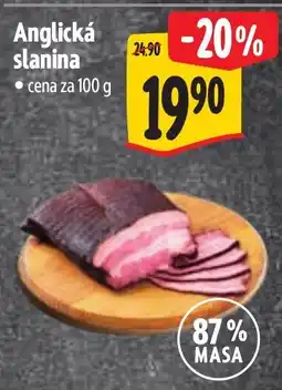 Albert Anglická slanina nabídka
